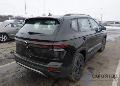 2025 Volkswagen Taos 1.5T S из США, поврежденный, VIN 3VV5C7B25SM060622